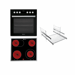 Angebot: Bauknecht HEKO 566 PYRO BLACK Einbau-Herd 🍕🔥