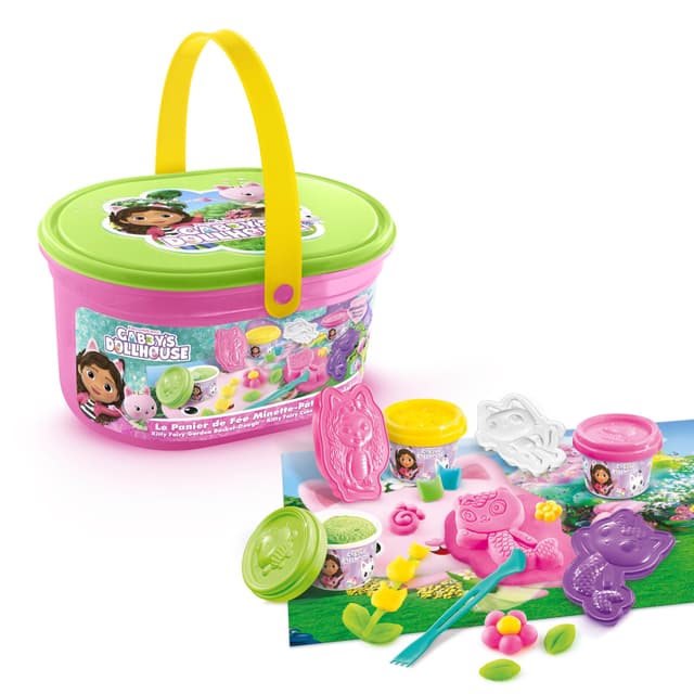 Angebot: Canal Toys Gabby ET LA Maison Magische Feenkorb Minette Modellierpaste GAB 021, Rosa 🌸🌟