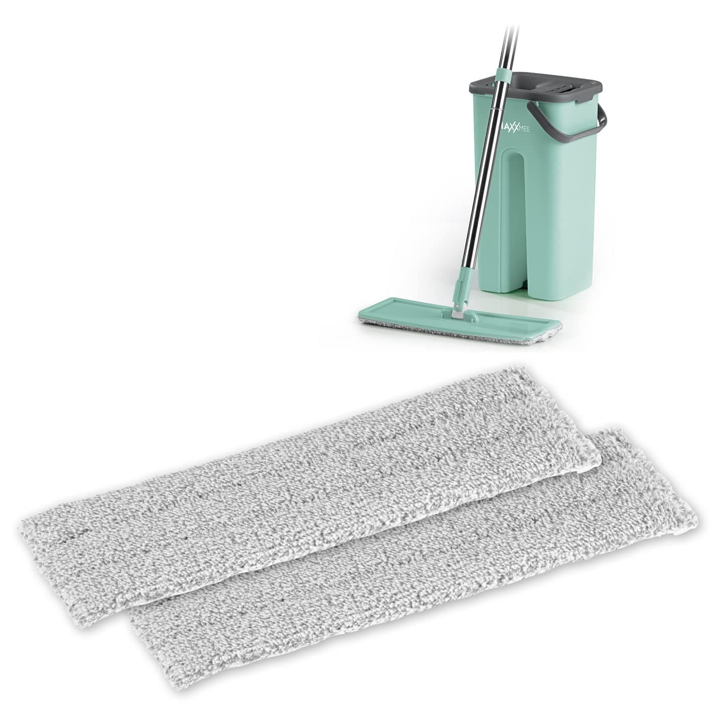 MAXXMEE Wischmopp Mikrofaser-Reinigungstücher | Ersatzbezüge | 🧼🧹 32cm x 11cm | Auch universal einsetzbar [Wiederverwendbar]