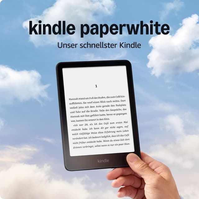 📚 Amazon Kindle Paperwhite (16 GB) - Unser schnellster Kindle mit neuem 7-Zoll-Display 📱📖