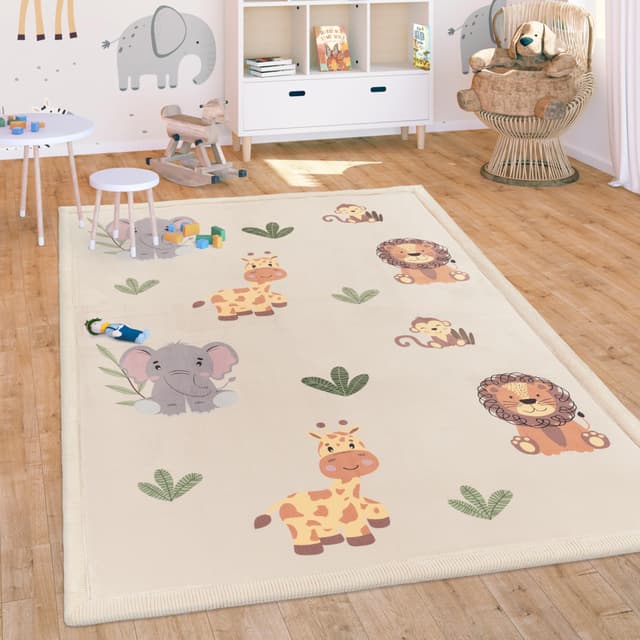🌈🌞🦄 Paco Home Teppich Kinderzimmer Baby Krabbeldecke