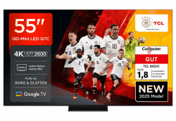 🌟 Angebot des Tages! TCL 55Q7C QLED Mini LED Fernseher, 55 Zoll, 4K HDR Premium 📺