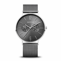 BERING Herren Uhr Quarz Movement - Classic Collection mit Edelstahl und Saphirglas 14240-809 - Wasserdicht: 3 ATM 14240-308 🕒🎁