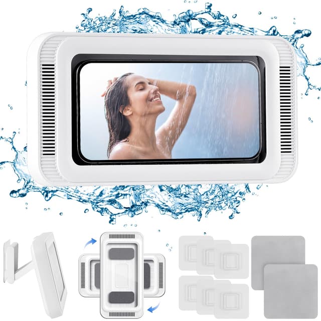 🚿 HOTUT Dusch-Handyhalterung 480° Verstellbar 📱💧