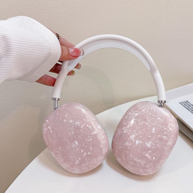 SQAQS Schutz Für Kopfhörer - TPU Klar Anti-Scratch Schutzhülle für AirPods Max 🐚