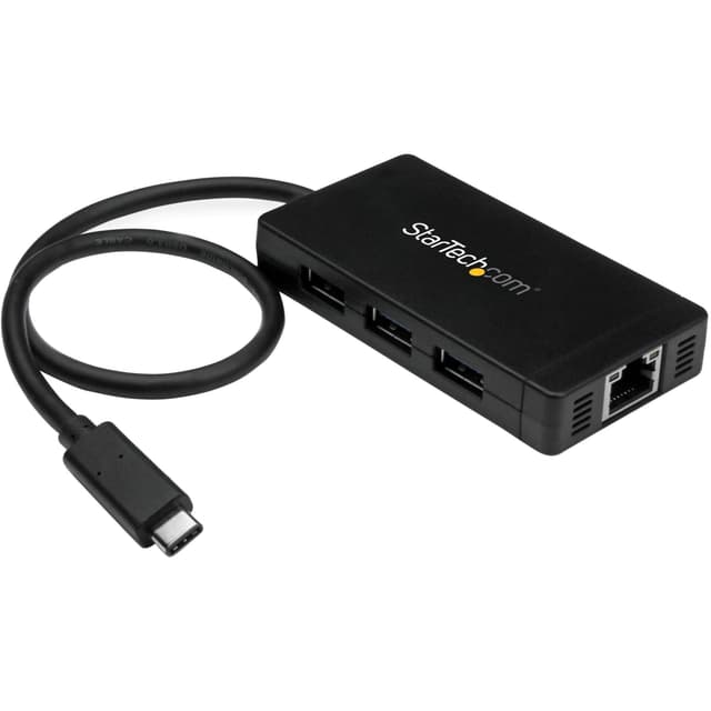 StarTech.com 3 Port USB 3.0 Hub mit USB-C und Gigabit Ethernet 🚀