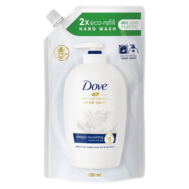 🌿 Dove Pflegende Hand-Waschlotion Reichhaltige Pflege Flüssigseife 10er Pack Angebot 🌿
