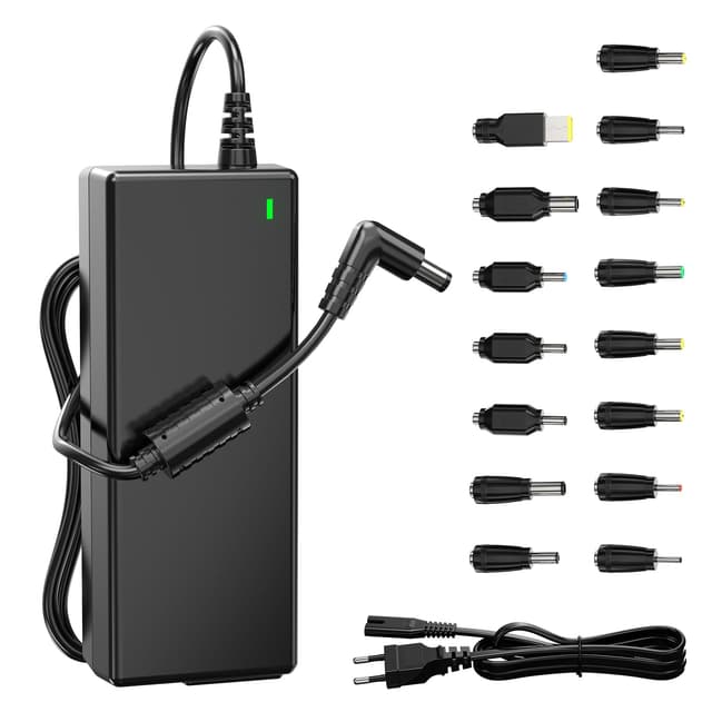 🔋🔌 Sunydeal 90W Universal Laptop Ladegerät | Ersatzadapter für HP, Lenovo, ASUS, Acer, Dell, Samsung, Toshiba, Sony, Fujitsu
