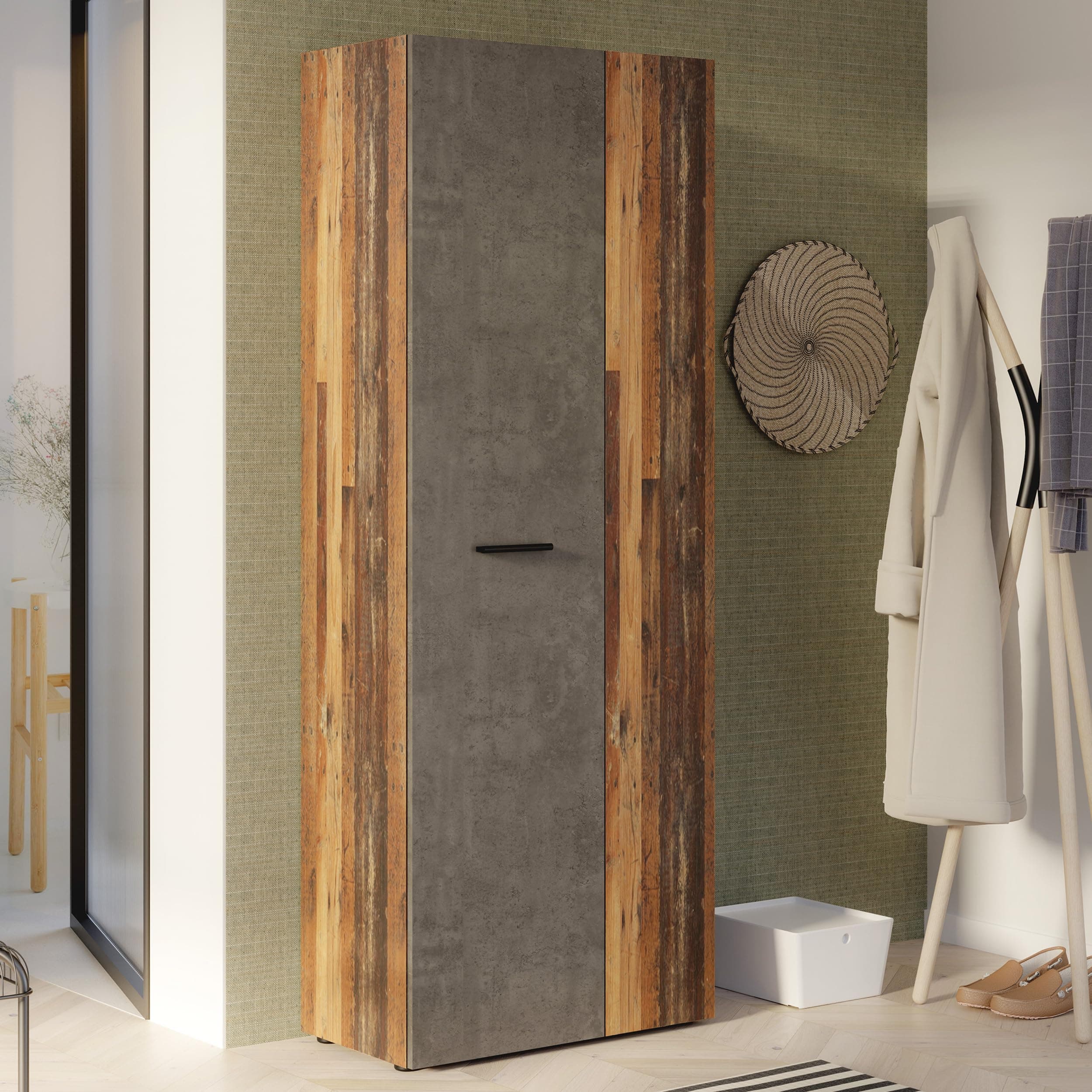 🌟 Angebot des Tages! Forte NET106 Mehrzweckschrank 🌟