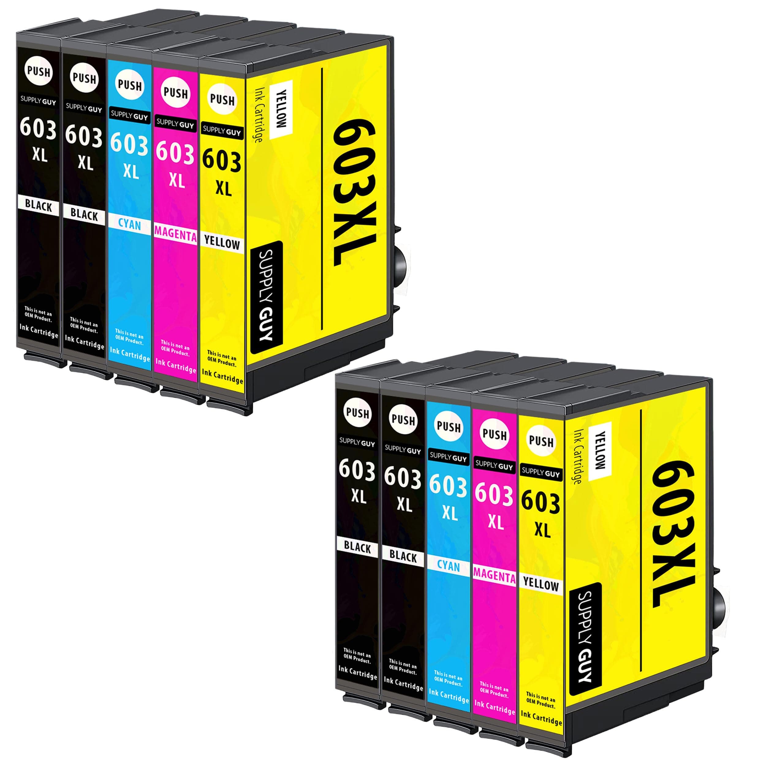 🖨️🌈 Supply Guy 603XL Druckerpatronen Multipack für Epson 603 603-XL