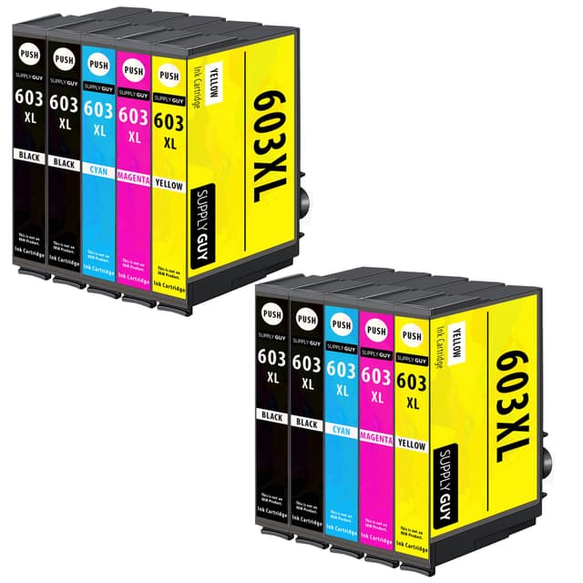 🖨️🌈 Supply Guy 603XL Druckerpatronen Multipack für Epson 603 603-XL