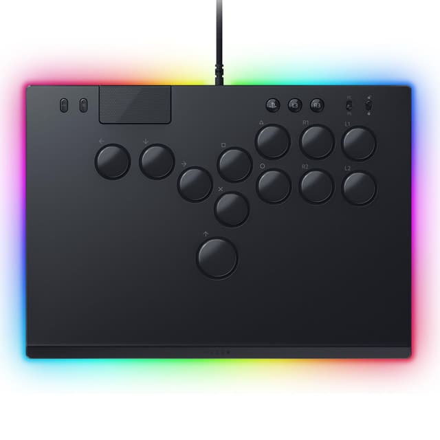 🎮 Razer Kitsune - Optischer All-Button-Arcade-Controller für PS5 und PC Schwarz 🖤