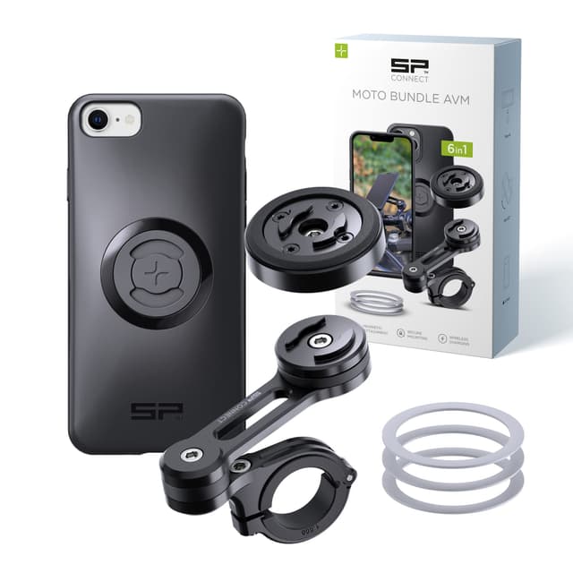 SP CONNECT Moto Bundle mit Anti Vibration Module 🚲 | SPC+ | iPhone SE/8/7/6S/6 Halterung