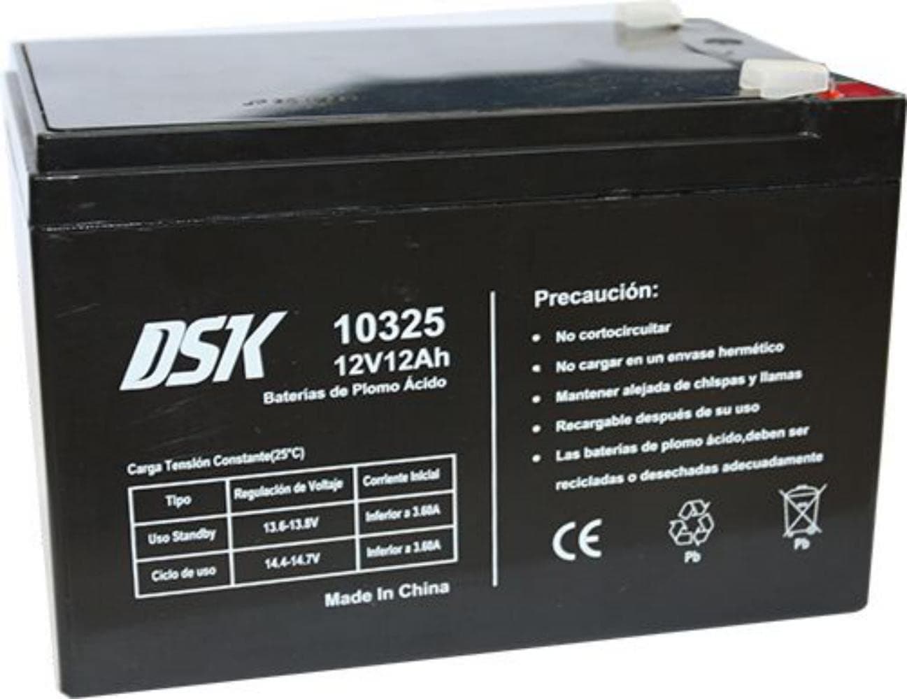 DSK 12V 12Ah Blei-Säure-Batterie 🚀🔋⚡️