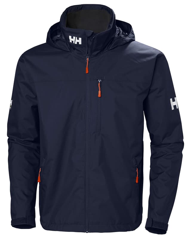 🌊 Helly Hansen Herren Crew Hooded Jacke Jacke (1er Pack) S Marineblau 🚢