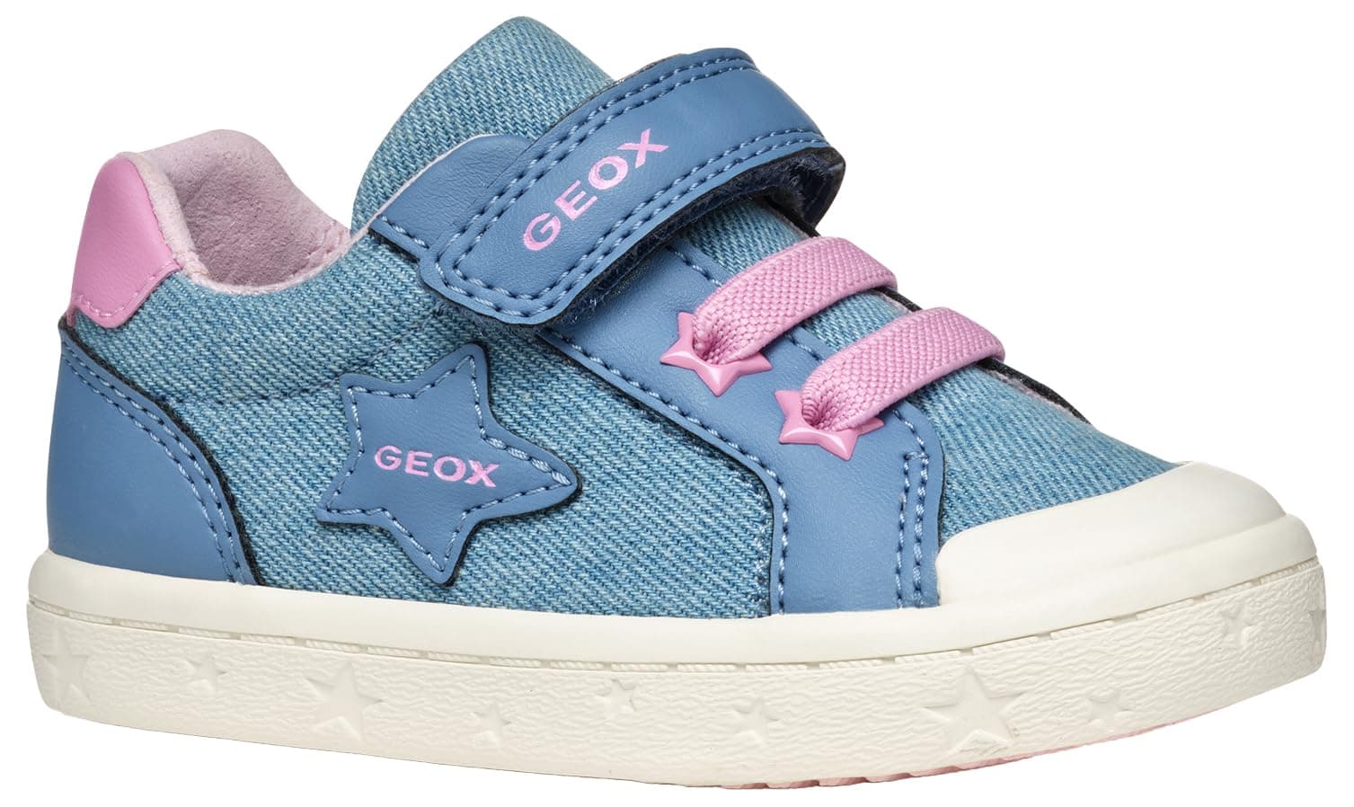 👶 Geox Baby-Mädchen B Gisli Girl A Sneaker 23 EU Dk Sky 50% Rabatt! 👟