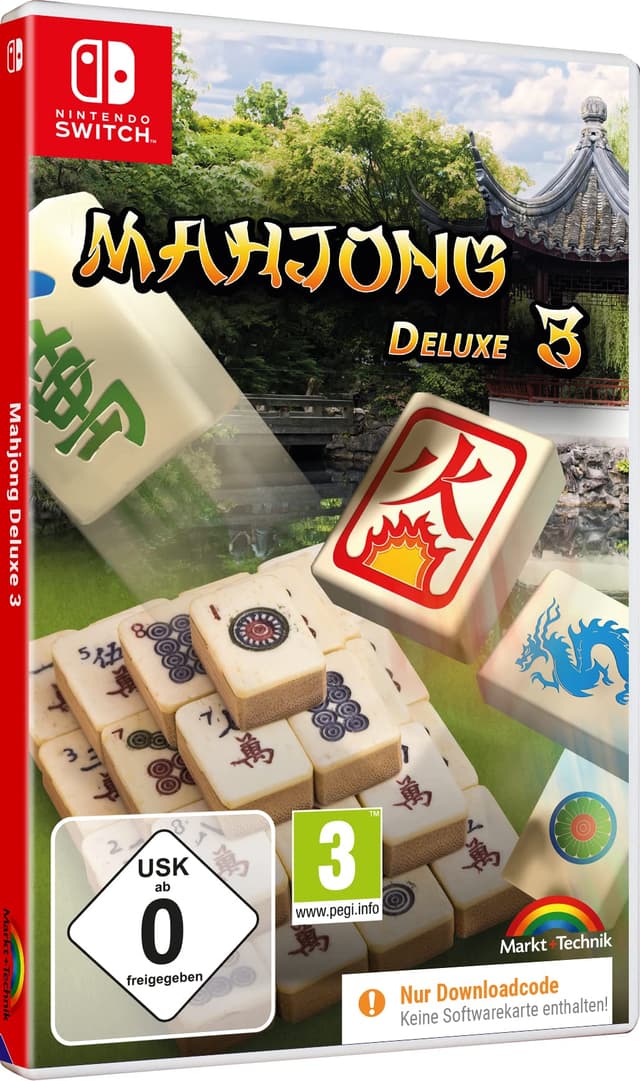 🀄 MAHJONG Deluxe 3 für Nintendo Switch 🎮 - Denk- und Logik Spiel