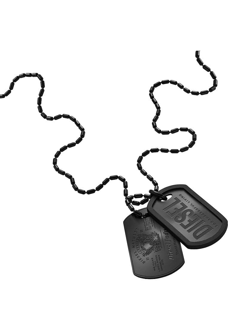 Angebot: Diesel Herrenkette Font Dog Tag Edelstahl ⛓️🖤