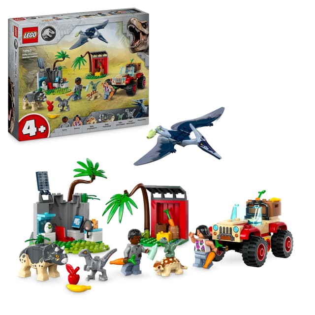 LEGO Jurassic World Rettungszentrum für Baby-Dinos 76963
