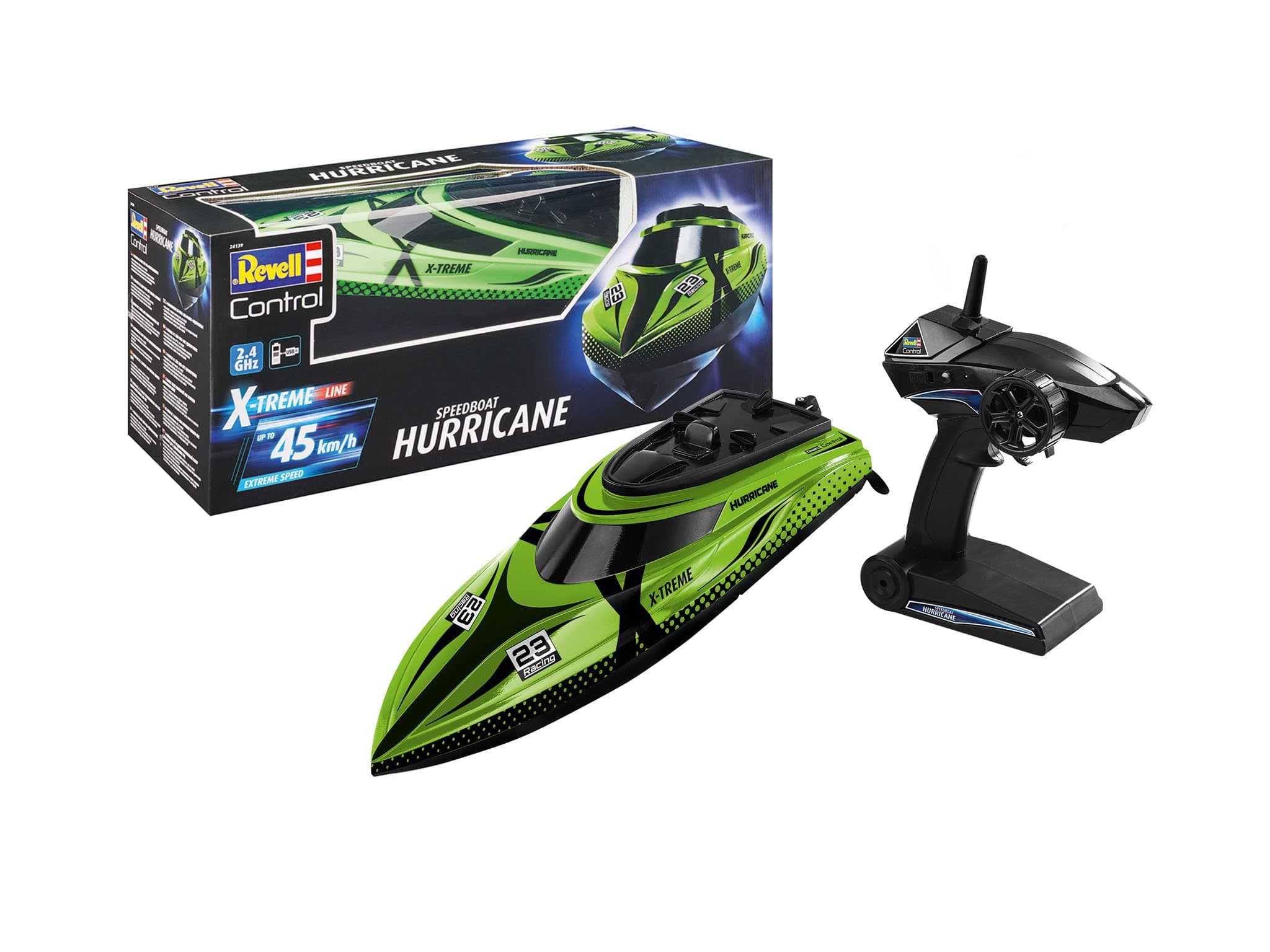 🚤 Revell Control X-TREME Hurricane I RC Boot für Kinder und Erwachsene 🌊