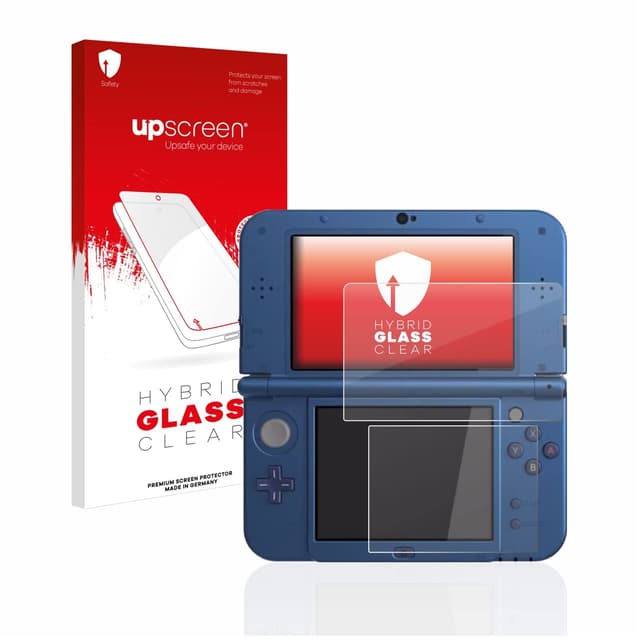 upscreen Schutzglas für Nintendo New 3DS XL Schutzfolie, Glas-Folie 😎