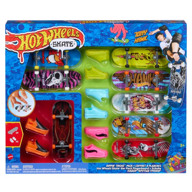 Hot Wheels Skate Rippin' Tricks Pack - Tony Hawk Bundle 🛹👟