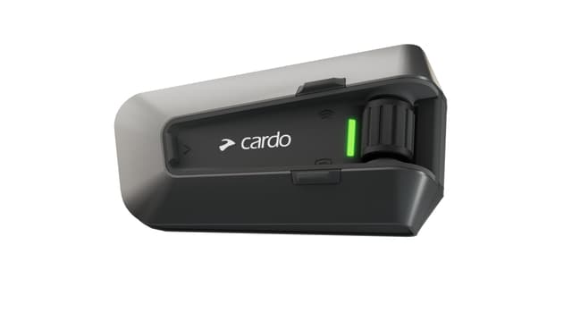 🏍️ Cardo PACKTALK Edge Motorrad Bluetooth Kommunikationssystem Headset Gegensprechanlage - Einzelpackung Schwarz ⚫️