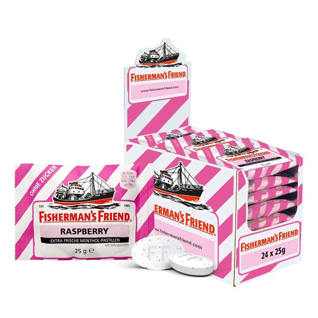 Angebot: Fisherman's Friend Himbeere Bonbons 24er Vorratsbox 🍬🍇