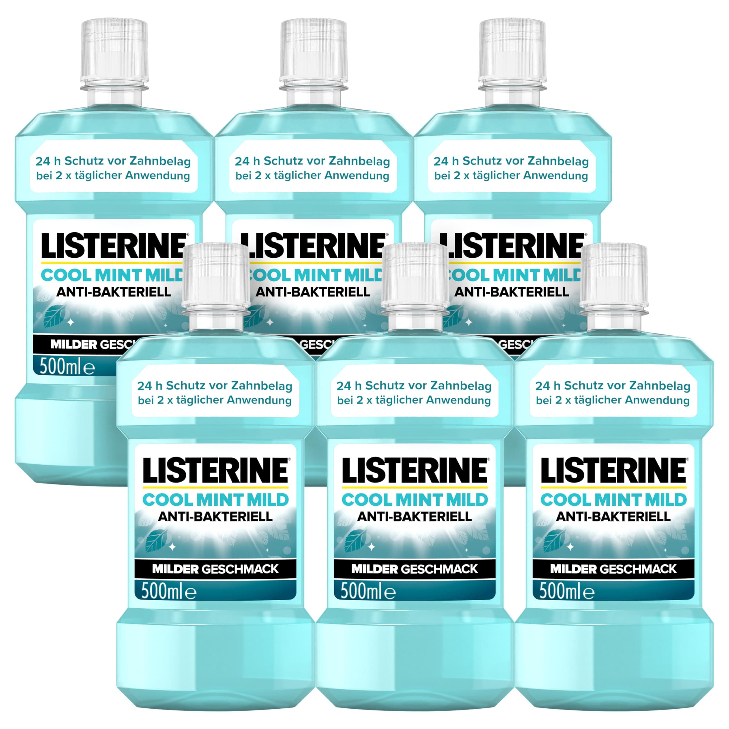 Angebot: LISTERINE Cool Mint Mild (6 x 500 ml) 😁🌿