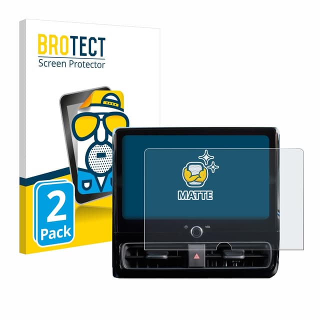 🌟 BROTECT Matt Anti-Reflex Displayschutz für Toyota Yaris 2024 (2 Stück) 📱🛡️