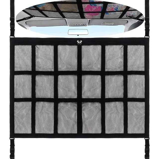 🚗 YOFADCI Gepäcknetz Auto 70X50cm Autodachnetz 🛍️ | Auto Camping Zubehör