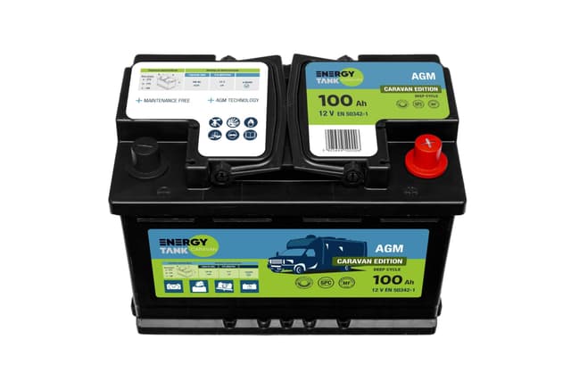 🚗 Autobatterie 12V 100Ah - Camper Batterie Mobil und Stationär 🌟
