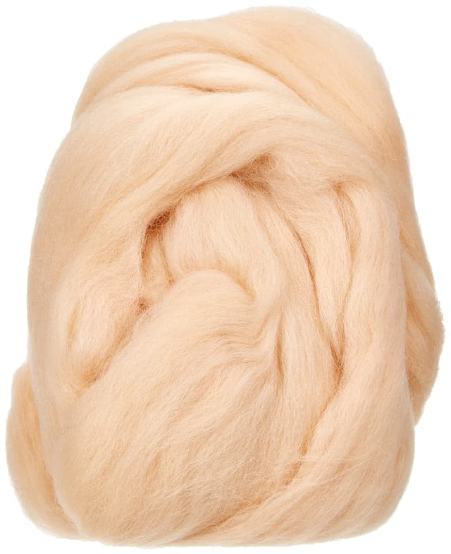 Rayher Reine Schurwolle, Filzwolle, Kammzug, Beutel 50 g 💫