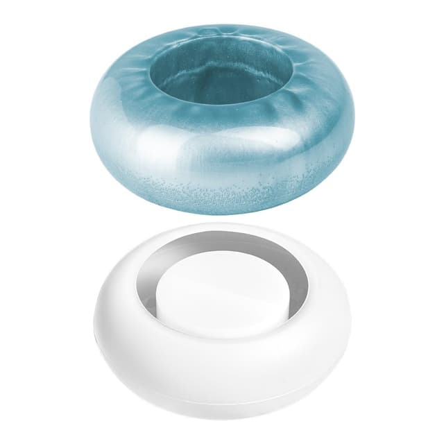 🕯️ Ideen mit Herz Silikonform Kerzenhalter Teelicht | Größe Objekt: 4,9 cm hoch, Ø 11,1 cm 🕯️