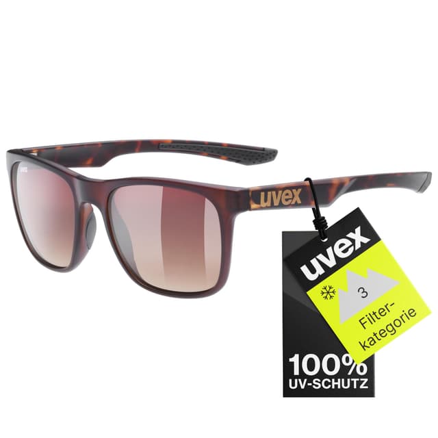 UVEX Unisex Sonnenbrille LGL 42 Havanna Matt/Brown 😎🕶️