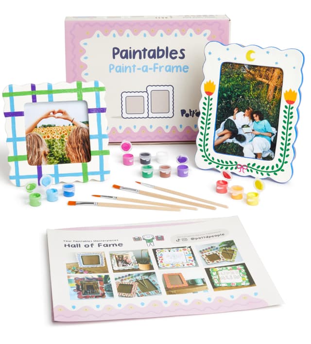 Pott’d Bemalbare Bilderrahmen Kit – DIY Bastelset 🎨