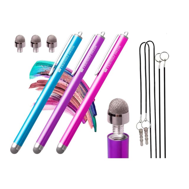 🌟 3er Pack Hybrid Stylus Touchpen - Touchscreen Eingabestift 🌟