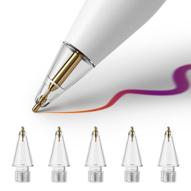 Verbesserte Bleistiftspitzen für Apple Pencil & Logitech Crayon - 6er-Pack ✏️