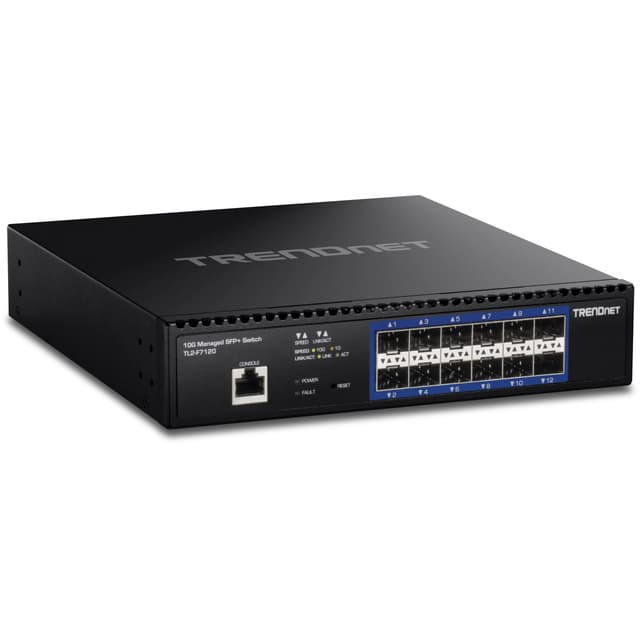 🔥 Deal: TRENDnet 12-Port 10G Layer 2 Managed SFP+ Switch TL2-F7120 🔥