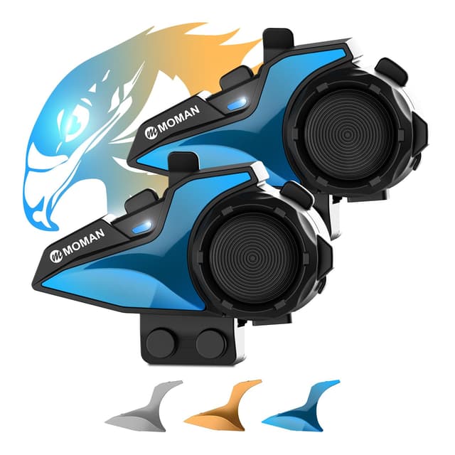🏍️ Motorrad Headset Intercom: Moman H2E Adlerähnliches Motorradhelm Kommunikationssystem
