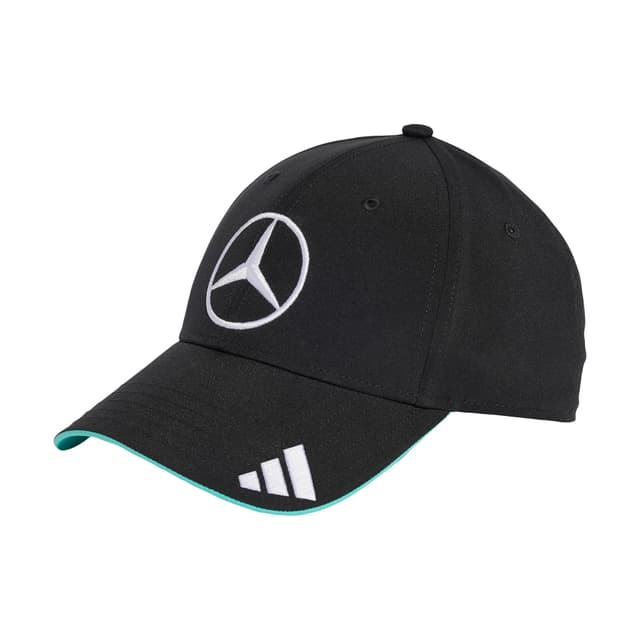 🧢 adidas Unisex Baseballkappe Mercedes - AMG Petronas Formula One Team Driver Cap S schwarz/weiß
