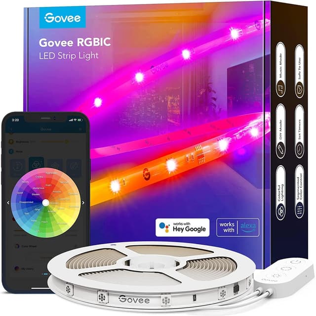 🌈🔥 Deal: Govee LED Strip RGBIC Pro 5m 🚀