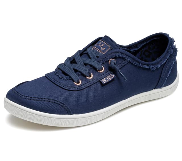 👟 Angebot: Skechers Bobs B Cute Damen Turnschuhe 39.5 EU Navy Canvas