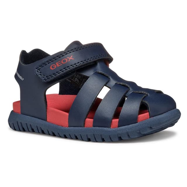 👶👟 Geox Baby-Jungen B Fusbetto BO Sandal 23 EU Navy - Sonderangebot!