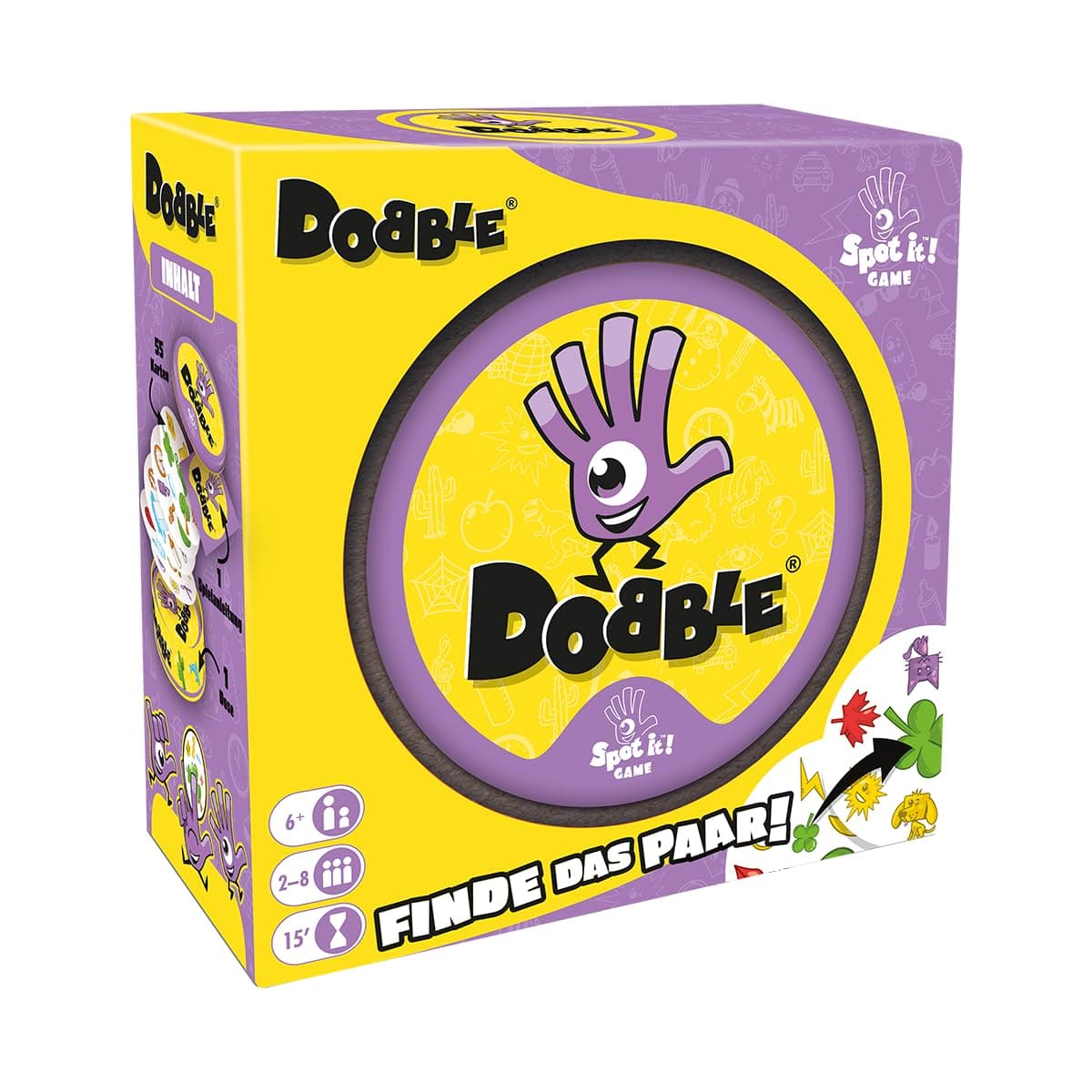 🃏 Zygomatic Dobble Classic Eco-Sleeves Familienspiel 🃏