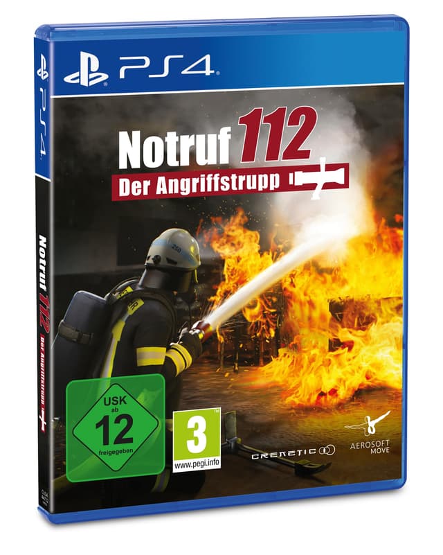 Aerosoft GmbH Notruf 112 - Der Angriffstrupp [Playstation 4] 🚒🔥