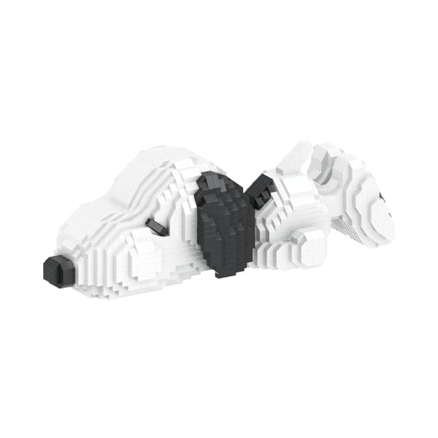 🌟 Mega Deal: BlueBrixx Pro 107374 - Schlafender Snoopy (Diamond Blocks) aus Klemmbausteinen! 🐶🌙