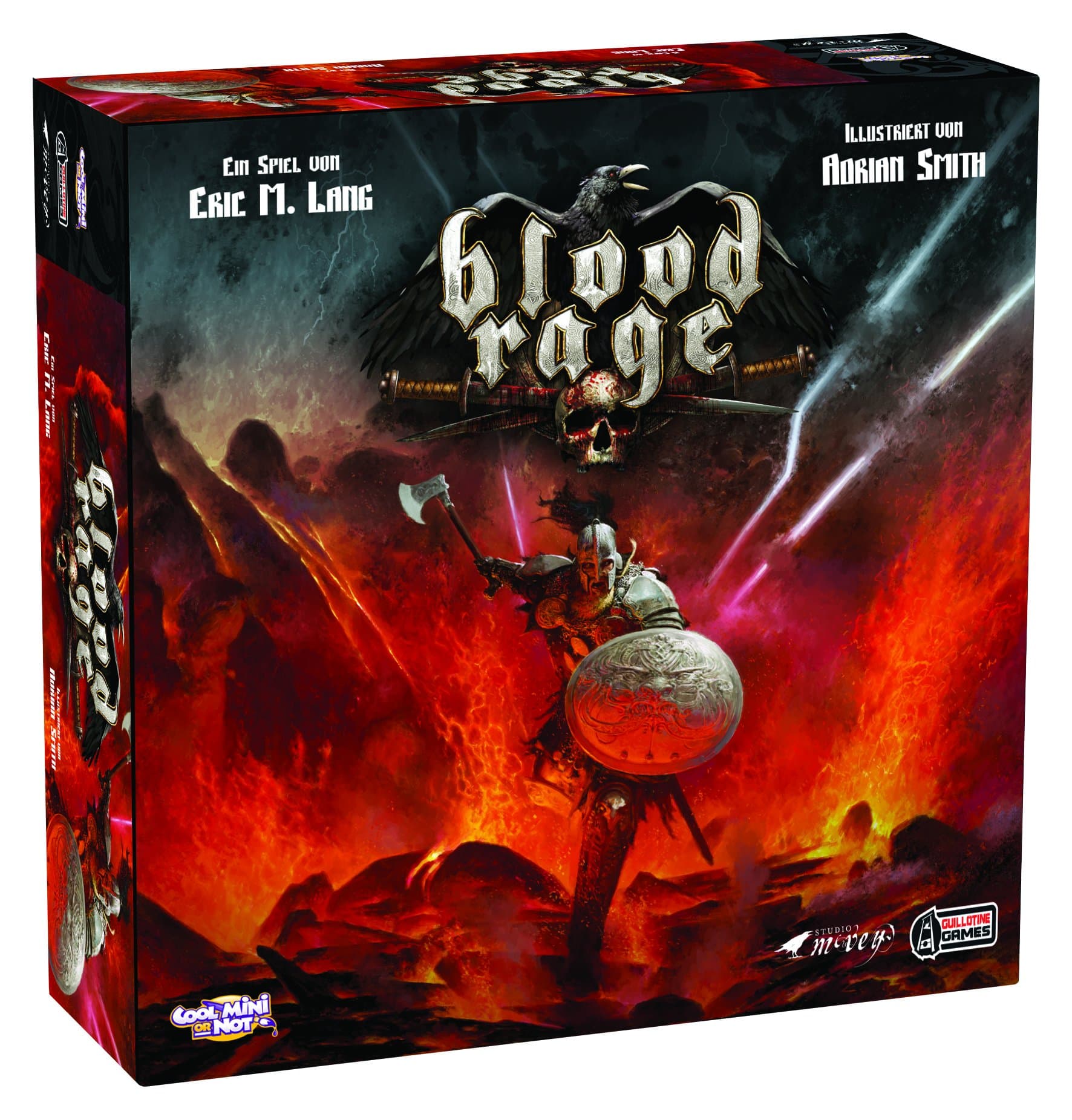 🔥 Blood Rage - Nordische Mythologie Strategiespiel 🎮