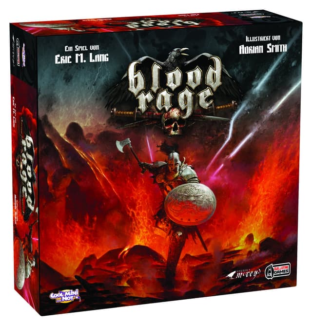 🔥 Blood Rage - Nordische Mythologie Strategiespiel 🎮