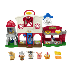 🚜🐑 Fisher-Price Little People – Tierfreundlicher Bauernhof 🐄🌾